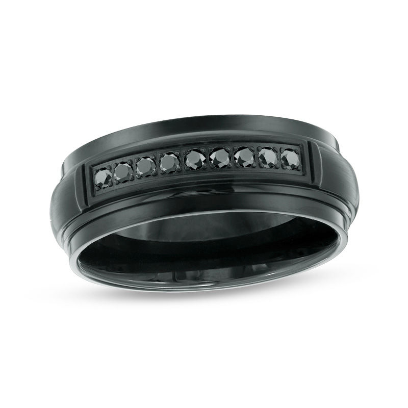 Diamond wedding band