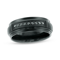 Diamond wedding band