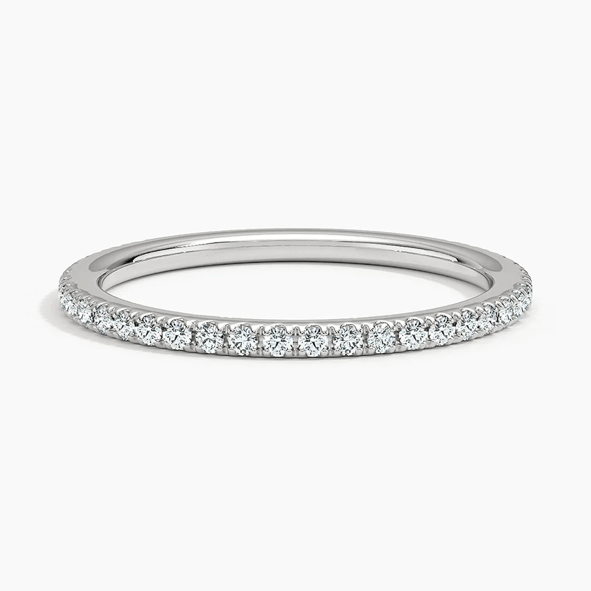 White Gold 10K Ring Diamond Wedding Ring