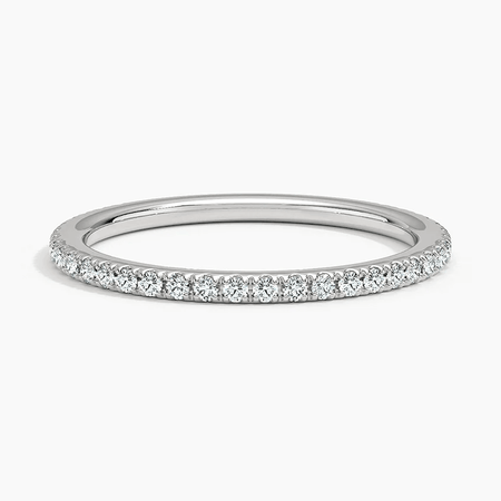 White Gold 10K Ring Diamond Wedding Ring