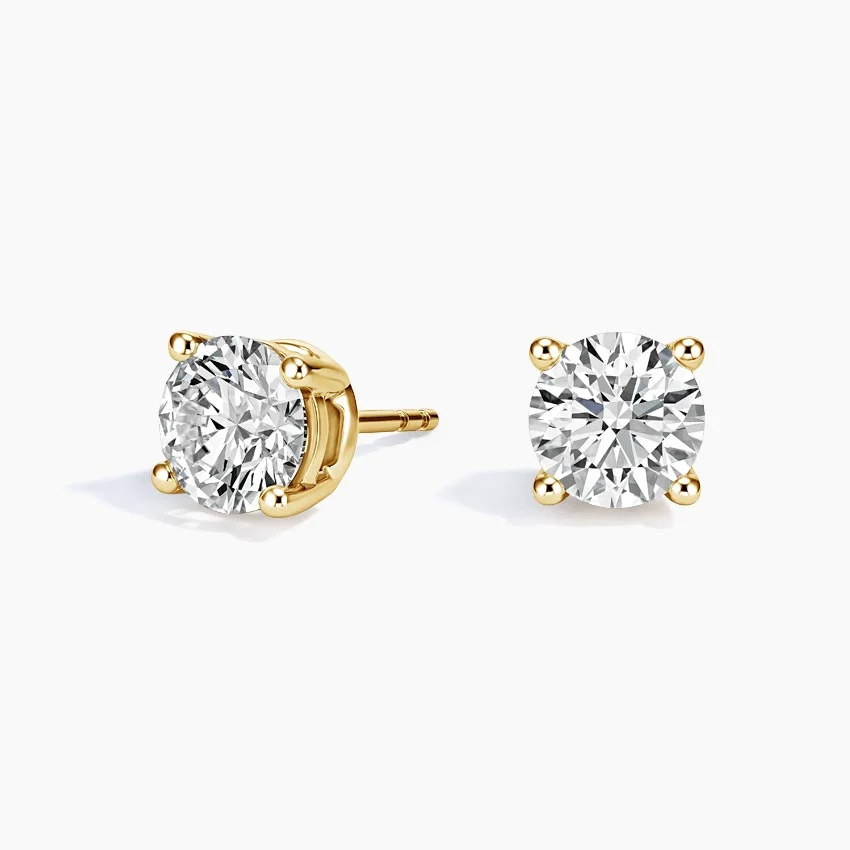 Women Jewelry Moissanite Jewelry Gold Earrings