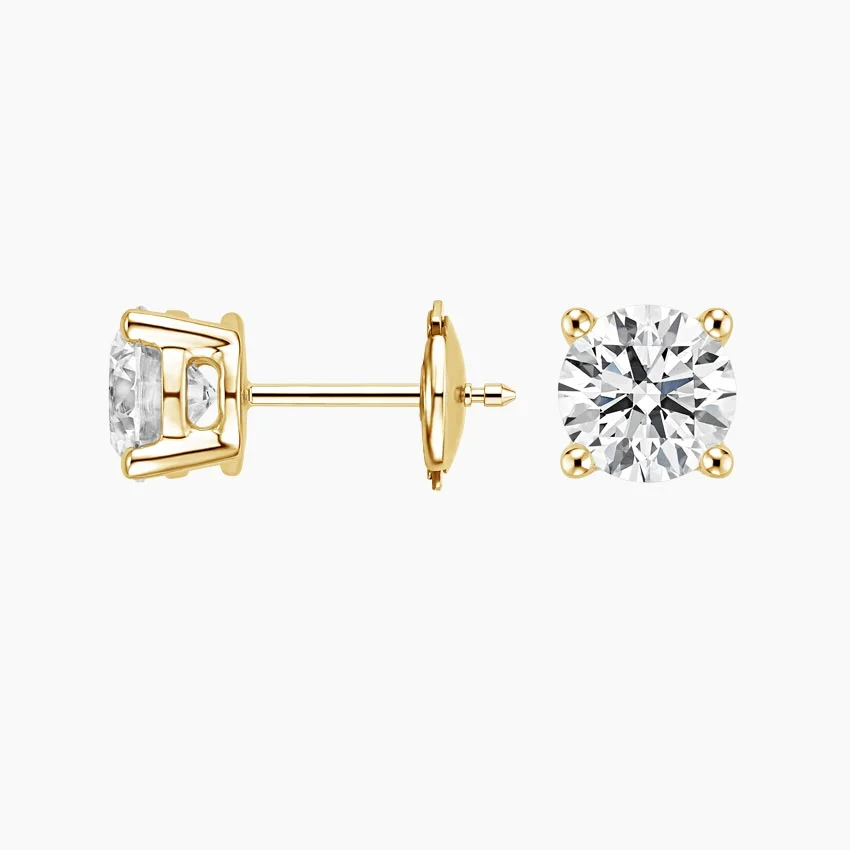 Women Jewelry Moissanite Jewelry Gold Earrings