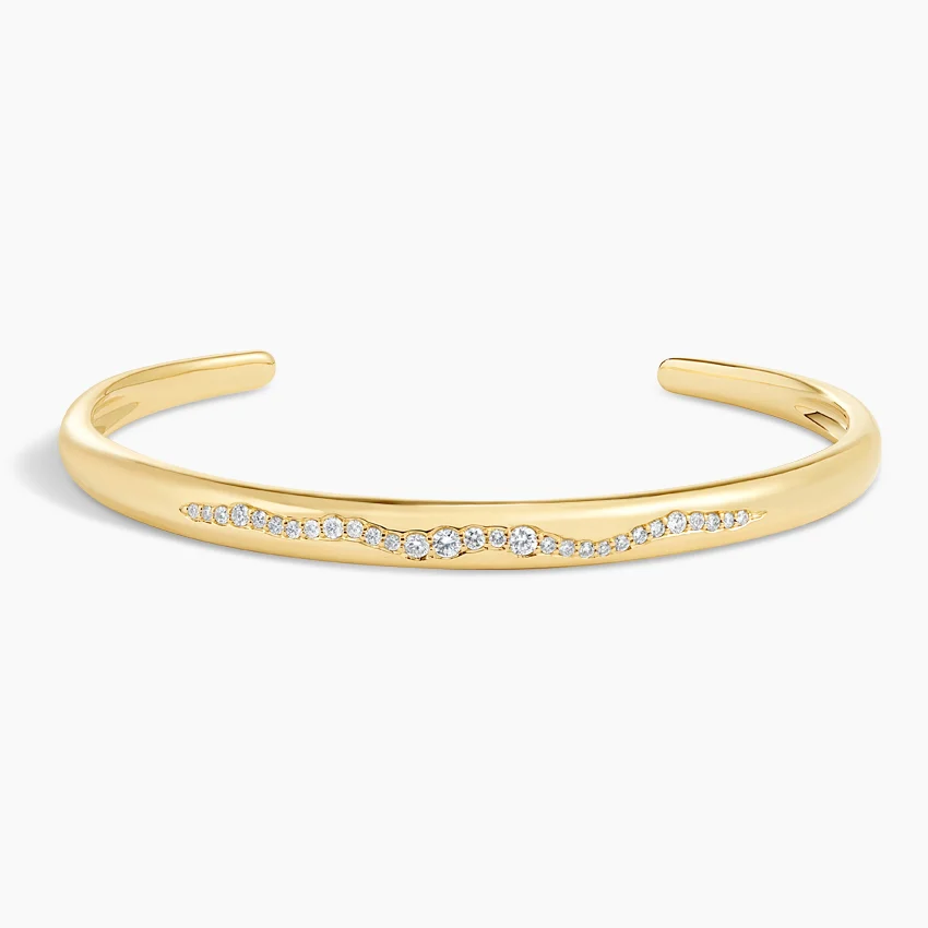 Fairmined Tierra Diamond Cuff Bracelet (1/3 ct. tw.