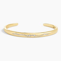 Fairmined Tierra Diamond Cuff Bracelet (1/3 ct. tw.