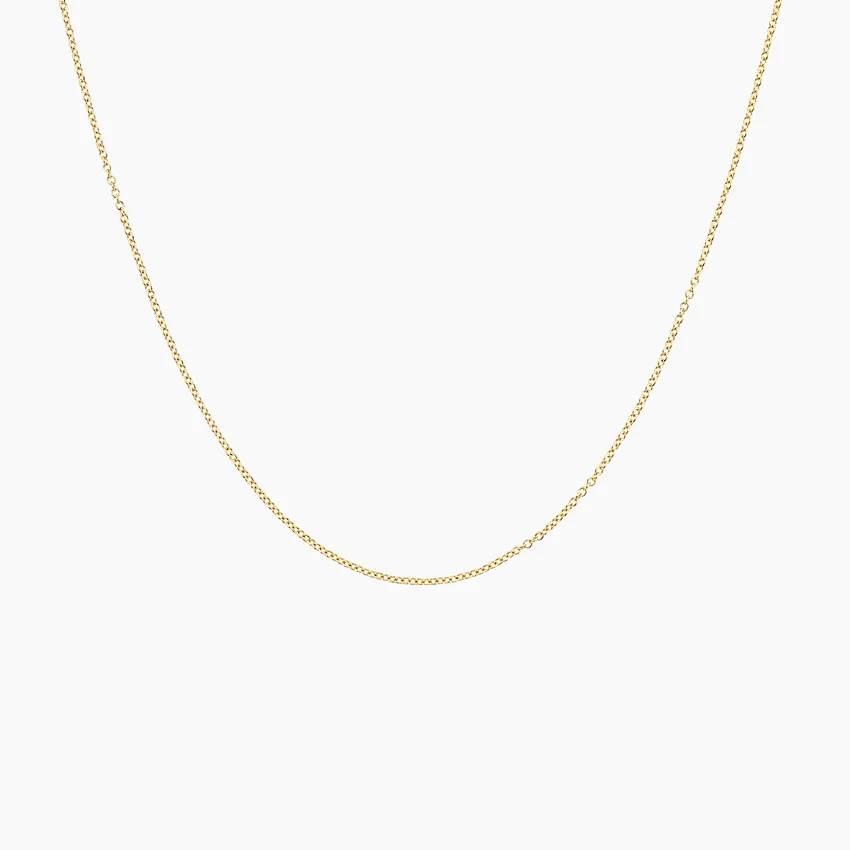 10k Gold Moissanite Diamond Tennis Necklace