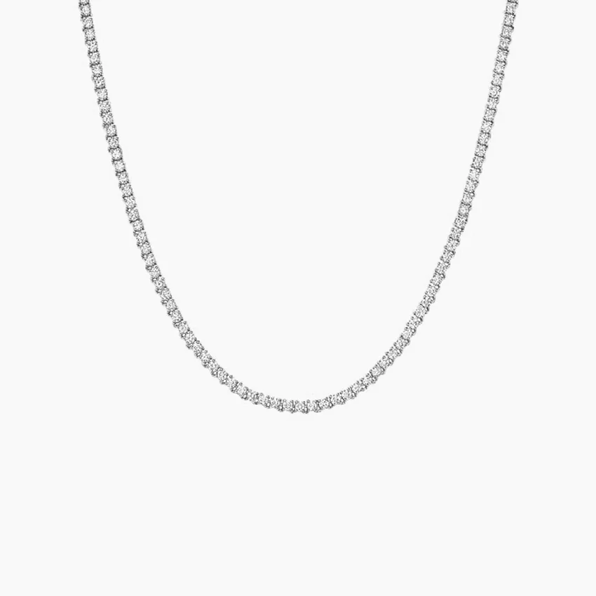 Perfect Tennis Diamond Necklace