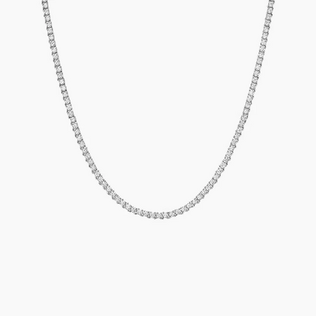 Perfect Tennis Diamond Necklace