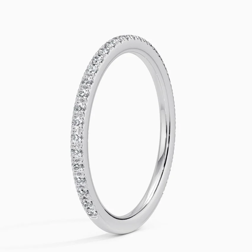 925 Silver Wedding Ring Diamond