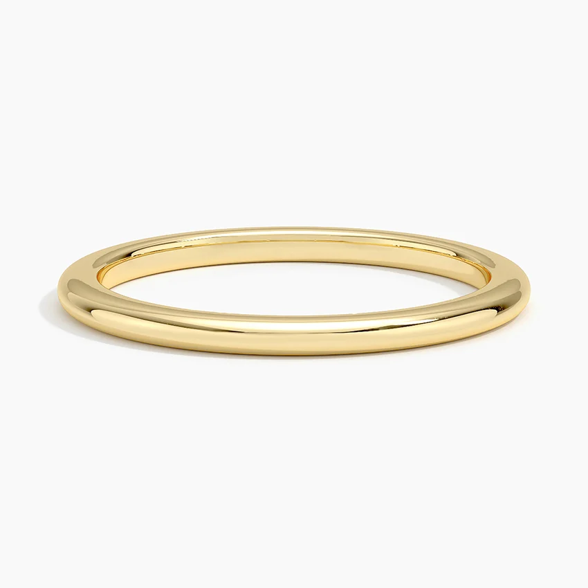 1.5mm 14K Gold Wedding Ring