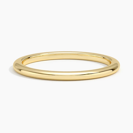 1.5mm 14K Gold Wedding Ring