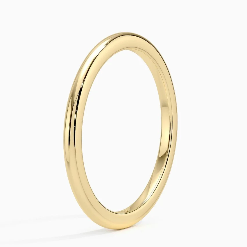 1.5mm 14K Gold Wedding Ring