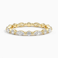 14k Gold Diamond Wedding Ring