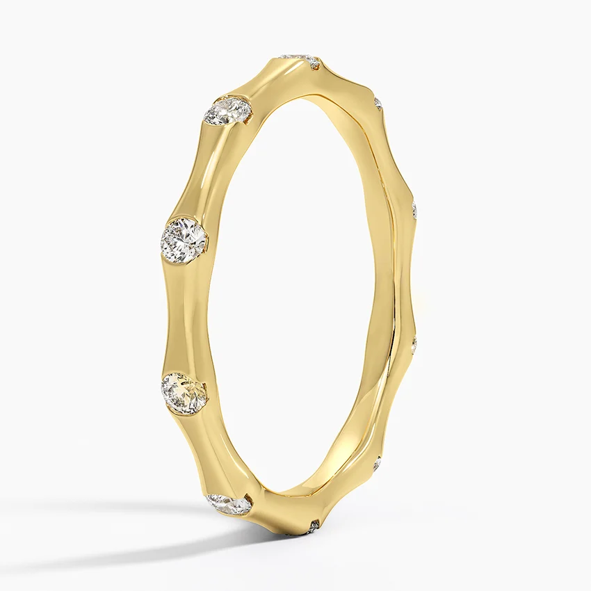 10k Gold Wedding Ring Diamond