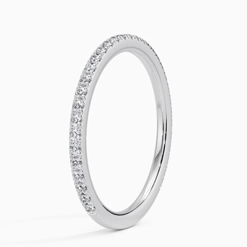 White Gold 10K Ring Diamond Wedding Ring