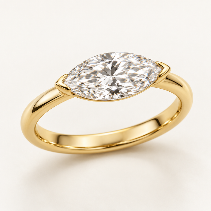 East-west marquise