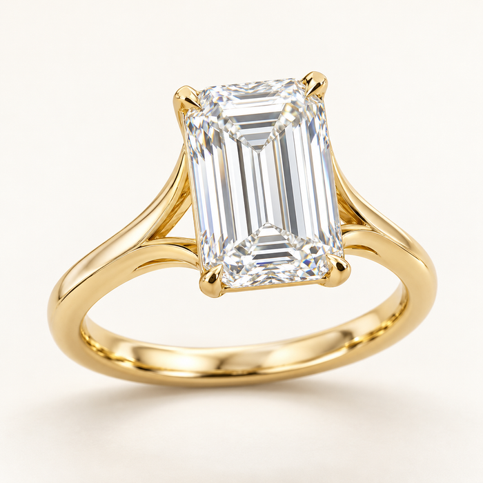 Meaningful emerald solitaire